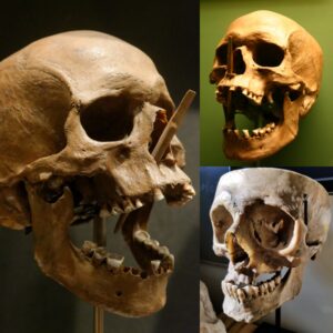 The Porsmoses Man: Unraveling the Ancient Enigma of the Skull Pierced by a 105mm Arrow