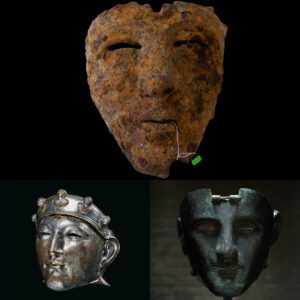 A Glimpse into Roman Warfare: Unearthing a Rare Cavalry Parade Mask in Romania