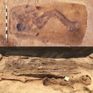 Whispers of the Past: Dark Stains and Sand Silhouettes Reveal Lost Anglo-Saxon Skeletons