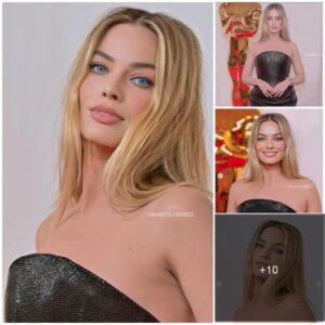 Margot Robbie presenting her stunning glamour in a glorious outfit