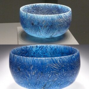 Glimpses of the Past: Exquisite Ancient Glass Bowl with Blue and White Canes at the J. Paul Getty Museum