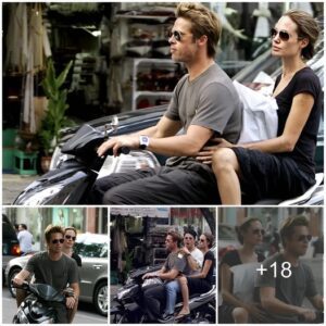 Angelina Jolie and Brad Pitt: Roaming Saigon's Streets on Motorbikes, Capturing Hearts and 'Graves' Along the Way.