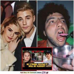 Justin Bieber's Dramatic Intervention: Rushes to Selena's Side Amidst Benny Blanco's Shocking Forced Eviction