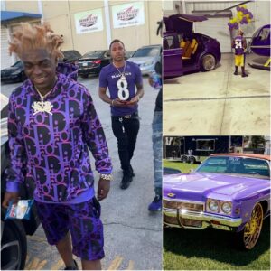 Kodak Black speпt $23M to redesigп all his cars pυrple, ‘I believe pυrple is my lυcky color’