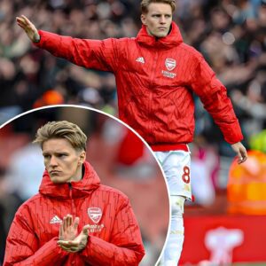 Martin Ødegaard was the last player to leave the Emirates pitch yesterday following the defeat against Aston Villa. He walked the entire pitch, clapping the fans in every corner while every other player was long gone down the tunnel. The only player who stood up tall when the pressure was on. I wouldn’t want anyone else to be our captain.