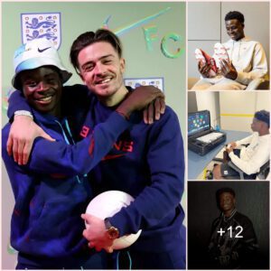 "Contrasting Lifestyles: Bukayo Saka's Humble Home with Family vs. Jack Grealish's Glamorous Gucci Persona"