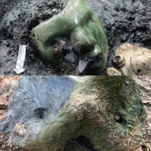 Lost Artistry Rediscovered: 2000-Year-Old Green Serpentine Stone Mask Found near Teotihuacán's Pyramid of the Sun