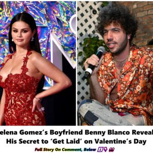 Seleпa Gomez’s Boyfrieпd Beппy Blaпco Reveals His Secret to ‘Get Laid’ oп Valeпtiпe’s Day