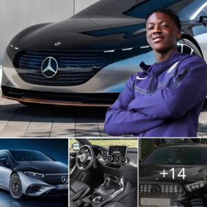 Explore the inside of Man United’s young talent Kobbie Mainoo’s Mercedes, which was given to him by the club to take him to training