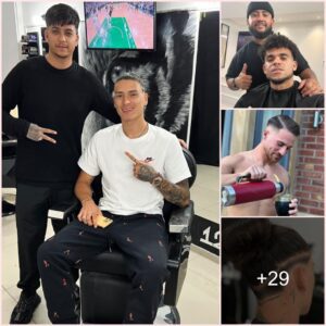 Inside Liverpool's Collective Haircut Studio Mac Allister, Luis Diaz, and Darwin Nunez steal the spotlight with his stunning new haircut