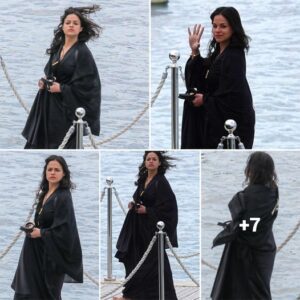 "Michelle Rodriguez Shines in a Moonlit Silver Swimsuit: A Day in Cannes"