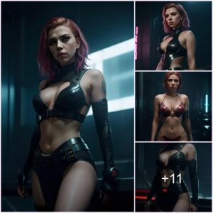 "Scarlett Johansson's Effortless Cyberpunk Style: A Chic Dive into Futuristic Fashion"