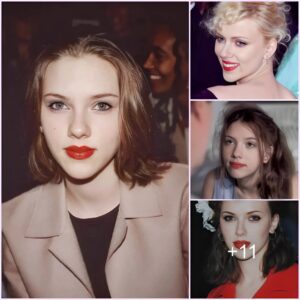 Scarlett Johansson's Timeless Radiance in Youthful Glory.