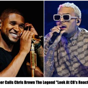 Usher's Tribute to Chris Brown: An Acknowledgment of Legend Status