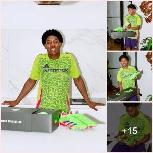 Myles Lewis-Skelly, Arsenal’s future star, has just been gifted the latest Generation Predator product by Adidas, a recognition of his talent