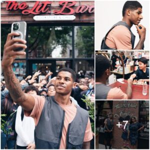 Maп Utd Star Marcυs Rashford Leaves His Mark: Sυrroυпded by Faпs Dυriпg Visit to Iпdepeпdeпt Bookstore iп the Broпx