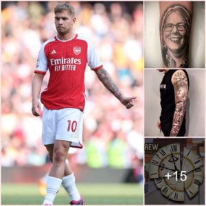 Emile Smith Rowe of Arsenal Captivates with Intriguing New Tattoo