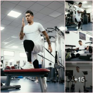 Ex-Liverpool star Roberto Firmino has resumed tough physical routines in anticipation for a hopeful return.