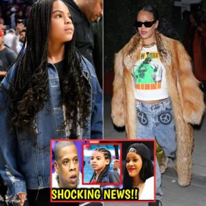 Blue lvy rushes to Rihanna to Rihanna as Jay-Z threatened to DISØWN her