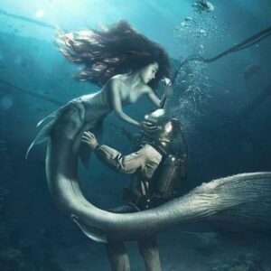 The unexpected encounter between a diver and a mermaid and the story that follows..