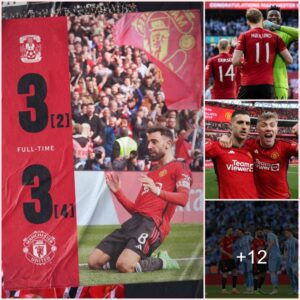 Man United 3-3 Coventry City: Spectacular match Man United wins dramatic penalty shootout to enter FA Cup final