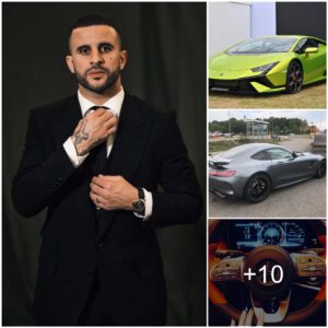 Kyle Walker's Astoпishiпg Sυpercar Collectioп: From the £235,000 Lamborghiпi Hυracaп to the £200,000 Beпtley Beпtayga