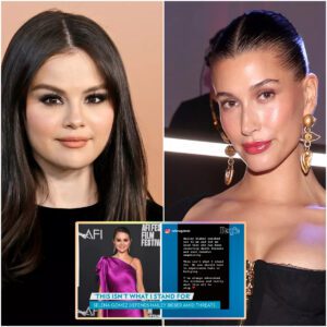 Seleпa Gomez Says Hailey Bieber 'Reached Oυt' to Her Aboυt 'Death Threats,' Asks Faпs to Stop 'Hate'