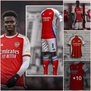 ‘It’s like a bottle’: Arsenal’s ‘﻿lеаƙеԀ’ kit for 2024/25 season ridiculed by fans