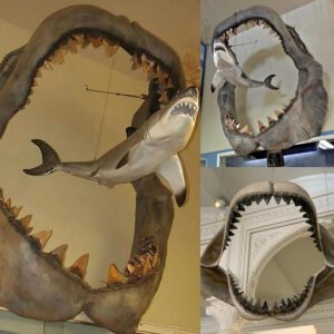 The Battle of the Jaws: Comparing the Massive Size of Megalodon and Great White Shark