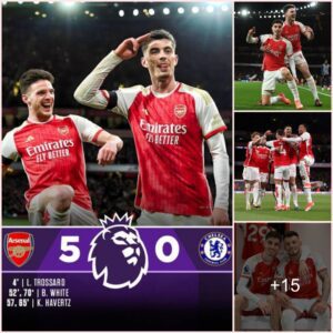 Kai Havertz Nets Brace as Arsenal Thrash Chelsea 5-0 in Thrilling Encounter