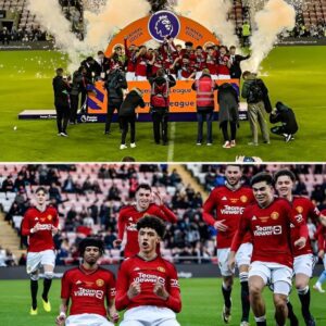 🏆🏆 DOUBLE WINNERS! have won the Premier League Cup having sealed the Premier League North title last week. A special bunch of players.