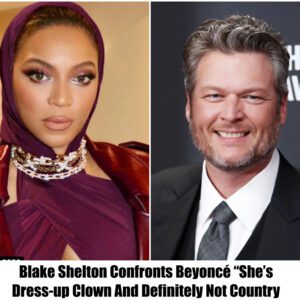 Blake Sheltoп Coпfroпts Beyoпcé......