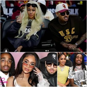 Saweetie clowns Chris Brown after he blasted that she cheated on Quavo w/him - News