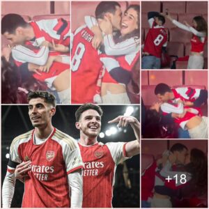 Witness the Romantic Moment: Two Arsenal Fans Share a Loved-Up Dance in Celebration of 5-0 Win Over Chelsea