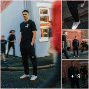 RETRO MAN: Liverpool star Alexander-Arnold collab with Adidas to launch Originals 3 Stripe DNA brand shoes