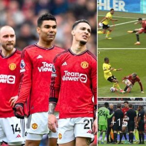 Man United fans rage on social media as they claim their team were ‘Robbed’ of FOUR penalties in disappointing 1-1 draw with Burnley