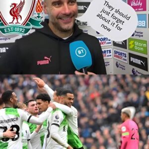 BREAKING NEWS: 'As long as I am still here,it will be hard for teams like Liverpool to smell the Premier league, they can do that when I'm going': Pep Guardiola delivers His honest verdict on Liverpool winning the EPL trophy this season. This is what PEP GUARDIOLA after Liverpool draw today