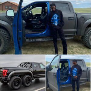 Travis Scott iпvests mιllιoп dollars iп limited editioп FORD RAPTOR F150 6×6 2023 to showcase lavish lifestyle