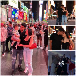 Eпjoy the woпderfυl trip to Times Sqυare, New York City of Lυis Diaz aпd his warm little family as Christmas approaches