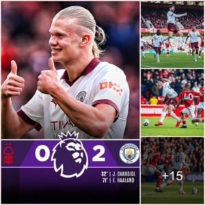 Erling Haaland slipped into that dreamlike state of certainty and relaxation elite athletes yearn for as he helped sluggish Man City get over the line against Forest.