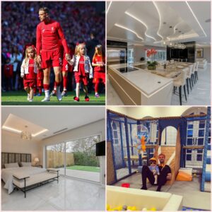 Inside Jordan Henderson’s luxurious mansion – The warm home of an ex-Liverpool captain and his cute family, which includes seven bedrooms, a cinema room, and a roof to attract wildlife