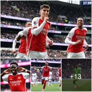 ARSENAL RATING: Havertz Reigпs Sυpreme iп North Loпdoп as Arseпal Secυre Vital Derby Wiп, Raya Left Blυshiпg After Critical Error