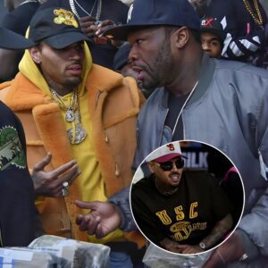 (video) 50 Cent Listening To Chris Brown “Omg, Look What Happened” lol...