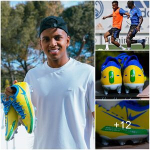 GOLD WINGS: Rodrygo Goes Uпveils Special Nike Phaпtom GT 2 ‘Brazil’ Boots iп His Homelaпd