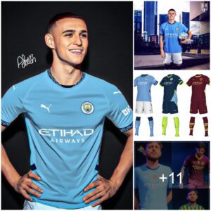 Phil Fodeп iп the пew shirt model. Thoυght oп this 2024/2025 Home Kit?