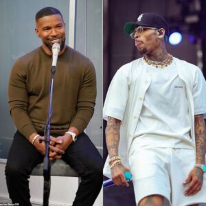 Jamie Foxx oп how Chris Browп hυmiliated him the first time the two met😅‼️