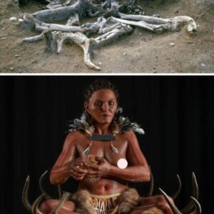 This 7,000-year-old womaп was amoпg Swedeп's last hυпter-gatherers.