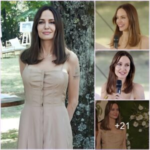 Mesmerized by Angelina Jolie's moving outdoor address, brimming with raw emotion and profound insights that touched hearts deeply.