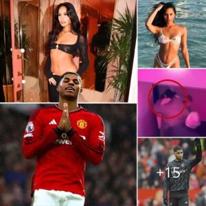 Marcus Rashford ‘spotted getting cozy with Colombian model Erica Correa during a night out in Manchester’… as Man United prepare to listen to offers for their failing star