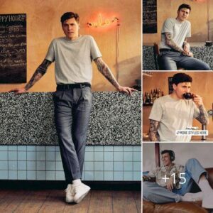 Manchester United defender Victor Lindelof takes on the role of H&M Ambassador, impressing in model photo shoot